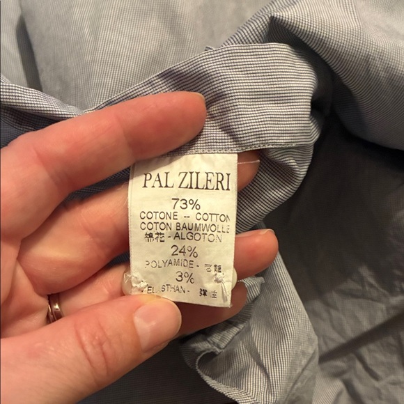 Pal Zileri Light and Dark Blue Dress Shirts - Picture 10 of 17